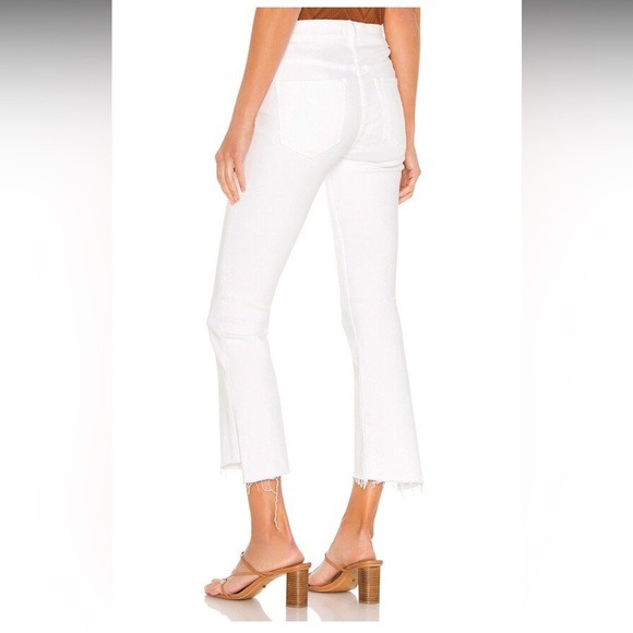 MOTHER Insider Crop Step Fray Jeans in Fairest of Them All - Picture 2 of 9